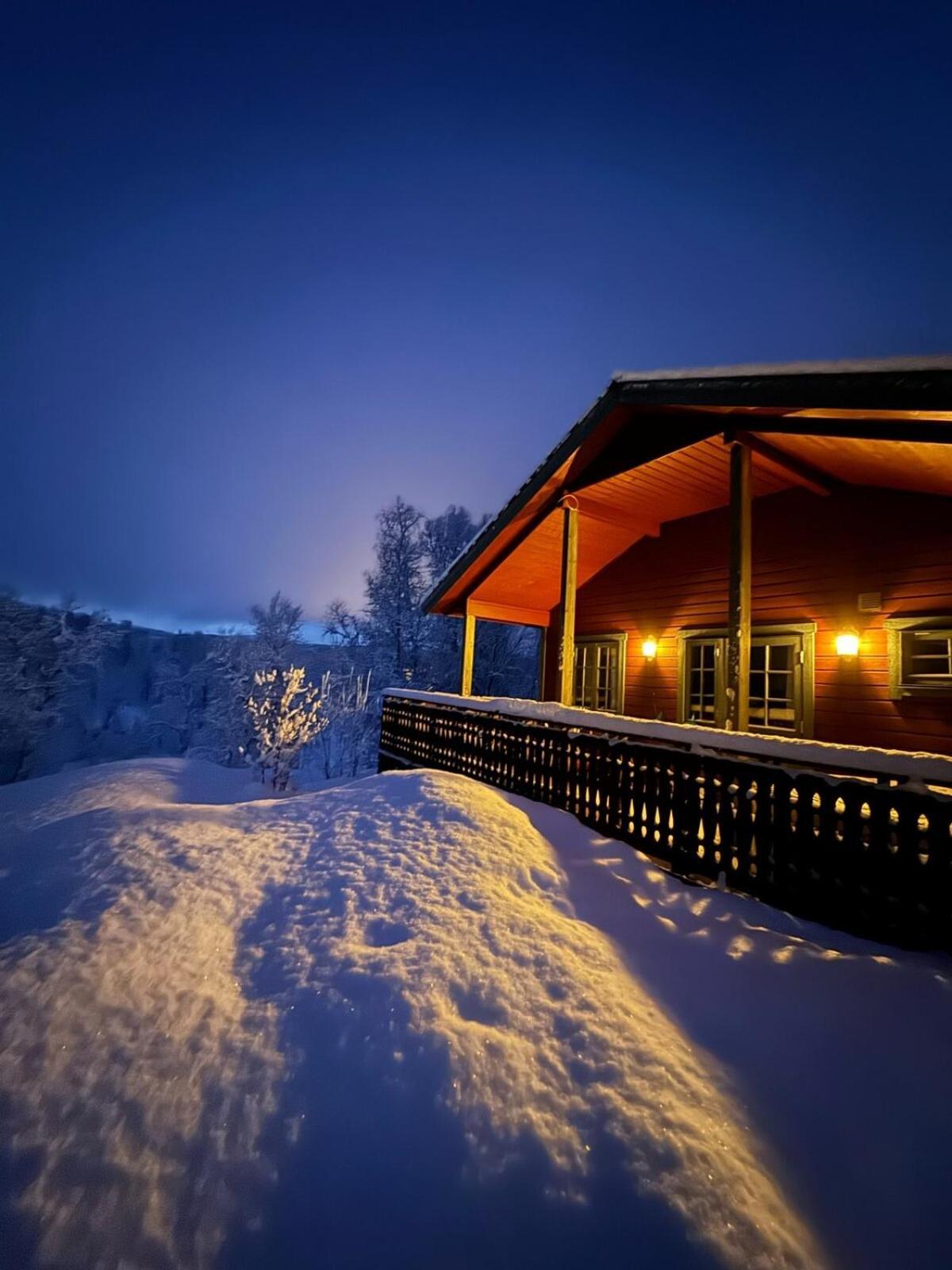 Trivelig Hytte I Senja. Экстерьер фото